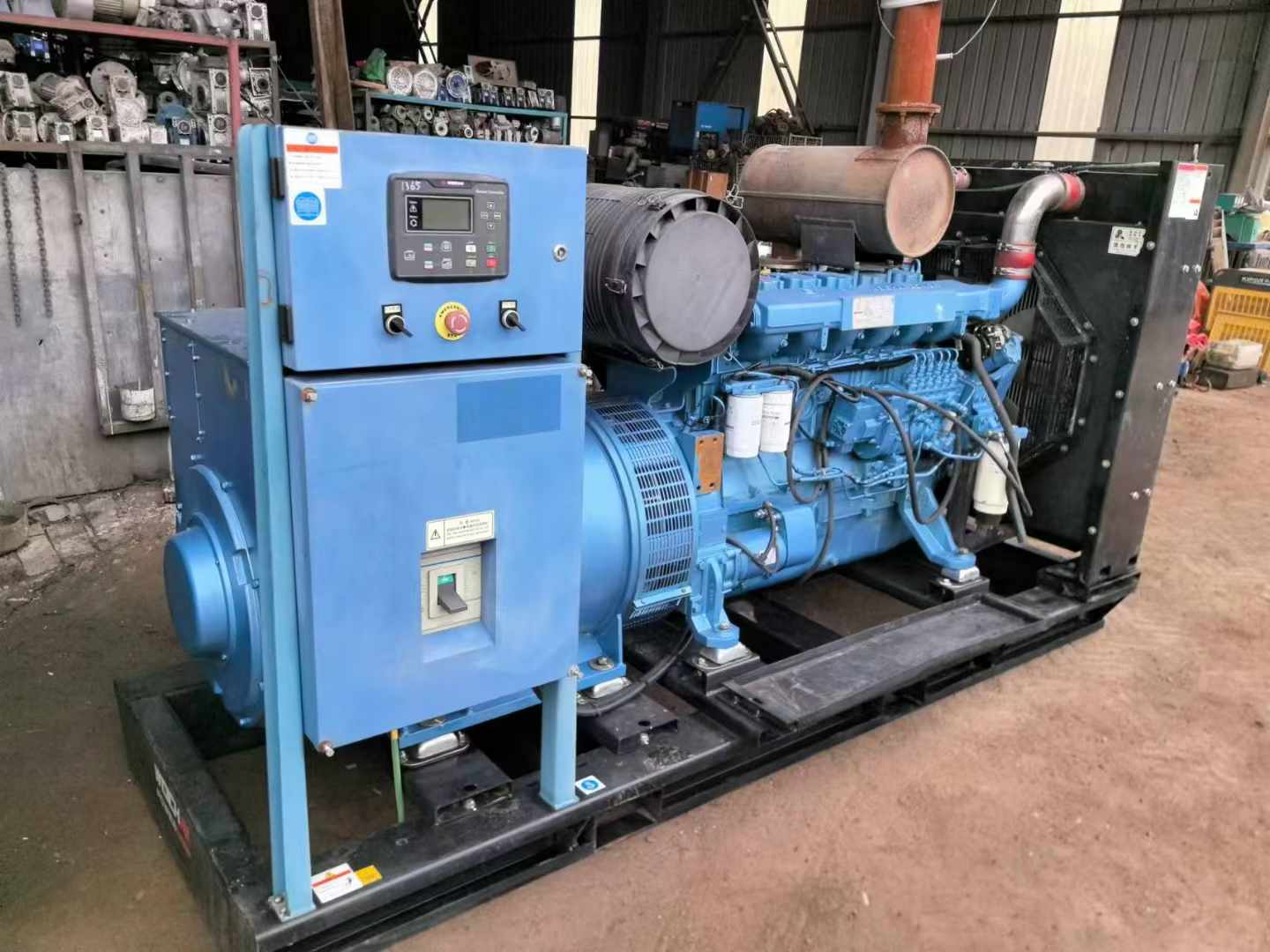 化德500kW 柴油发电机组可带动设备功率的计算公式是什么？