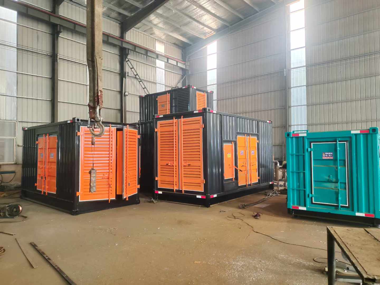 化德500kw柴油发电机组可以带动多少功率设备？